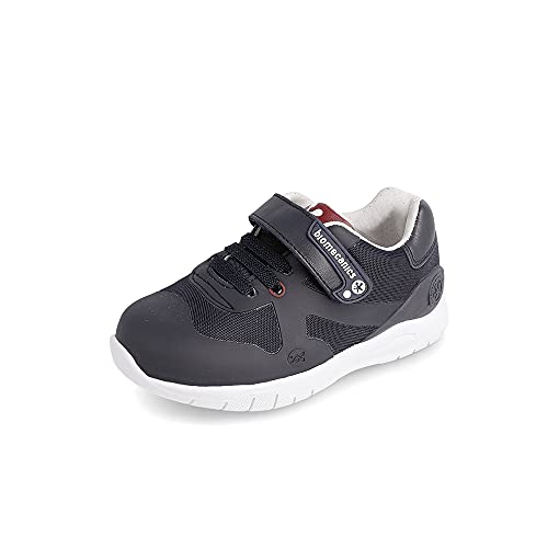 Conguitos Jungen Unisex Kinder Napa Schwarz/Weiß Sneaker, 26 EU von Conguitos