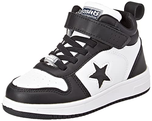 Conguitos Jungen Unisex Kinder Napa Schwarz Sneaker, 20 EU von Conguitos