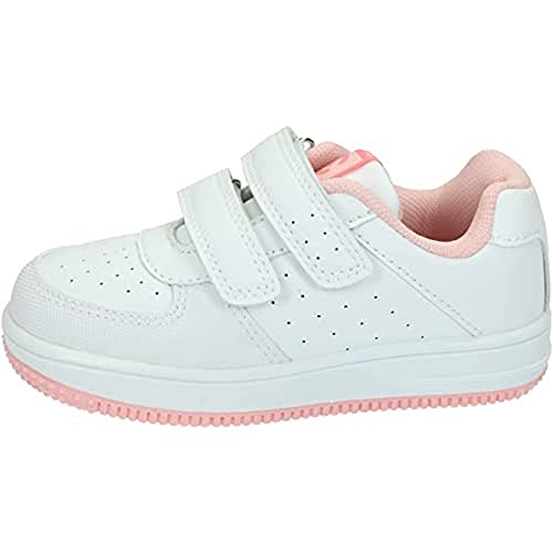 Conguitos Jungen Unisex Kinder Napa weiß/rosa Sneaker, 34 EU von Conguitos