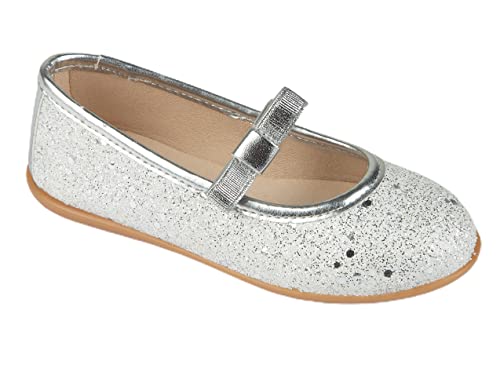 Conguitos Olimpo Flacher Slipper, Silber, 34 EU von Conguitos