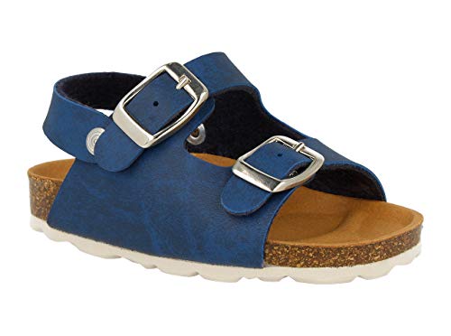 Conguitos Unisex Baby Amazonas Lauflernschuh, blau, 24 EU von Conguitos