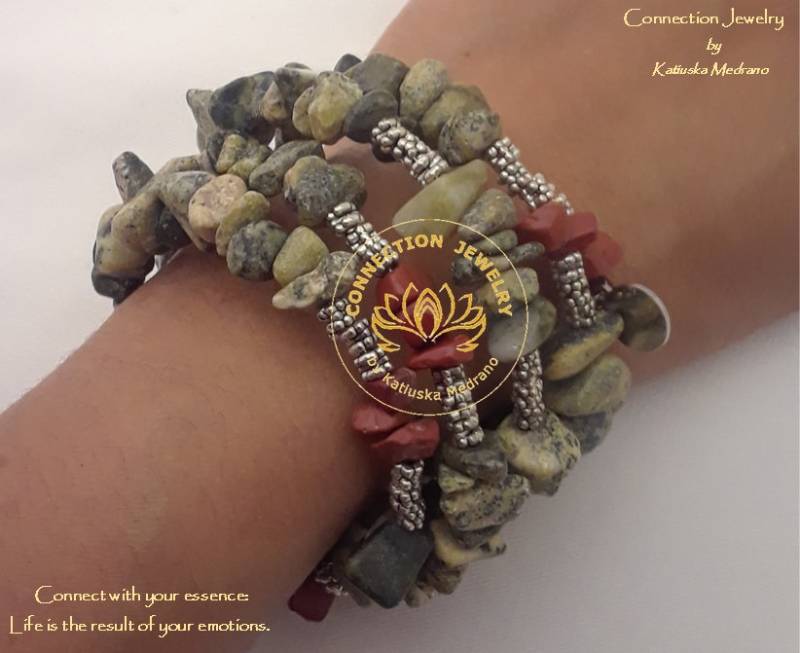 Armband Roter Jaspis Und Türkis Gelb Serpentin Memory Wire Sterling Silber Hochzeitsgeschenk Geburtstag Weihnachten Handmade Free Ship Armband Roter Jaspis Und Türkis Gelb Serpentin Memory Wire Sterling Silber Hochzeitsgeschenk Geburtstag Weihnachten Handmade Free Ship von ConnectionJewelry