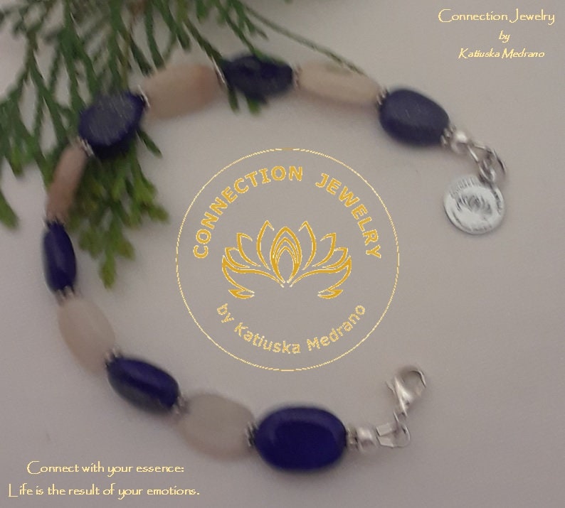 Blau Ligth Armband Grau Quarz Lapis Lazuli Stein Sterling Silber Marine Geburtstag Geschenk Für Mama Schmuck Handmade Blau Ligth Armband Grau Quarz Lapis Lazuli Stein Sterling Silber Marine Geburtstag Geschenk Für Mama Schmuck Handmade von ConnectionJewelry