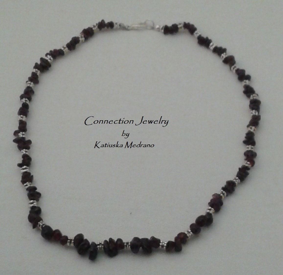 Granat Ianuarius Halsketten Granat Edelstein Januar Birthstone Schmuck Geschenk Für Mama Frau Halskette Roter Stein Boho von ConnectionJewelry