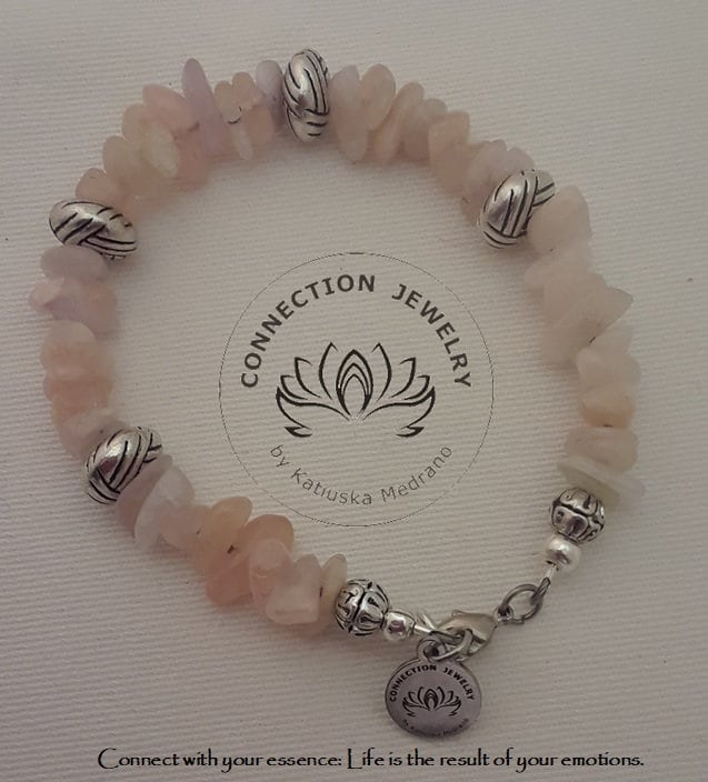 Jpmorganite Armband Mit Sterling Silber Perle Unikat Edles Schmuck Geburtstagsgeschenk Handgemacht Weihnachten Elegante Frau Geschenk von ConnectionJewelry