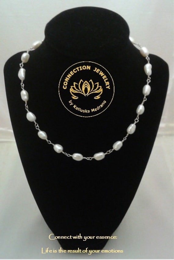 Weiße Perlen Set Transparent Quarz Sterling Silber Geschenk Für Mama Frau Natürliche Edelstein Weihnachten Feiertage Bereit Zum Versand von ConnectionJewelry