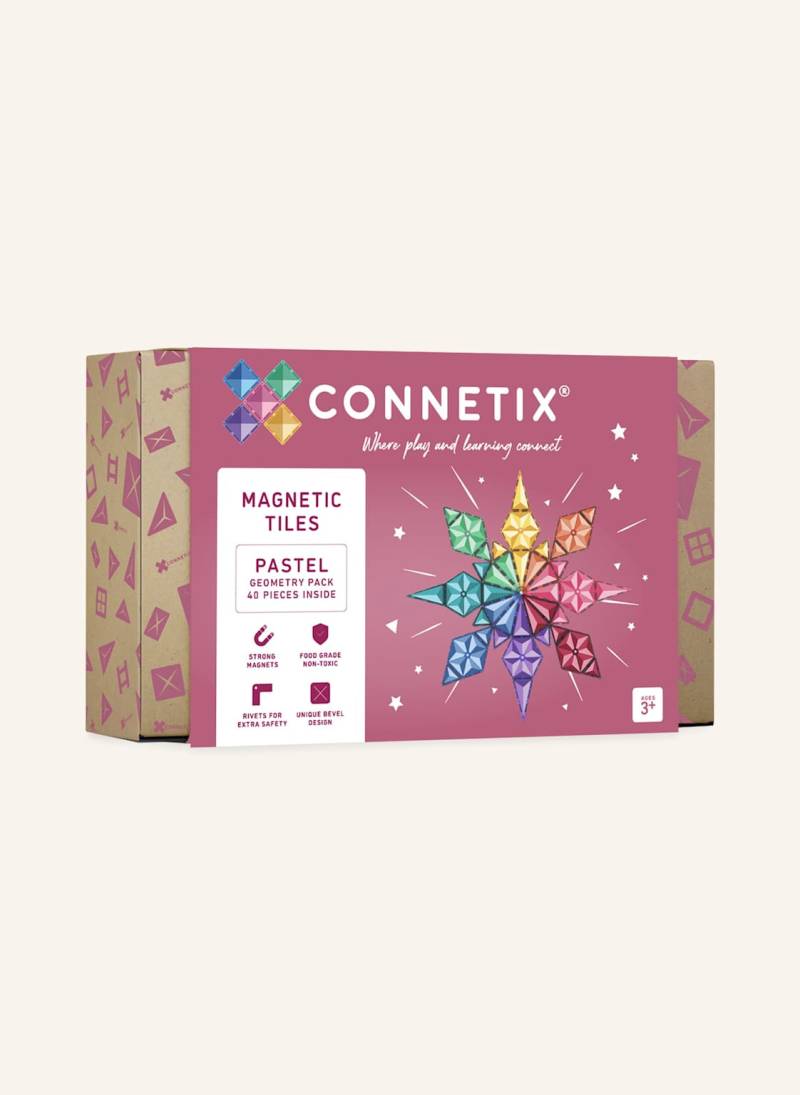 Connetix Geometrie-Set Pastell rosa von Connetix