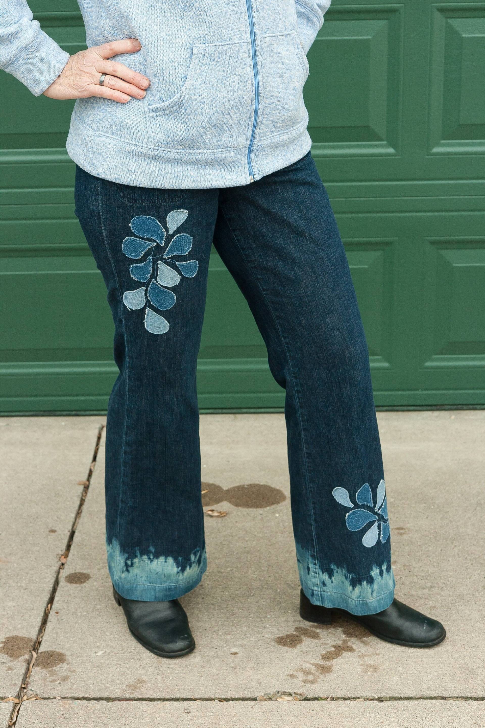 Hippie Jeans, Veränderte Denim, Boho Jeans Hippie Jeans, Veränderte Denim, Boho Jeans von ConnysReCreations