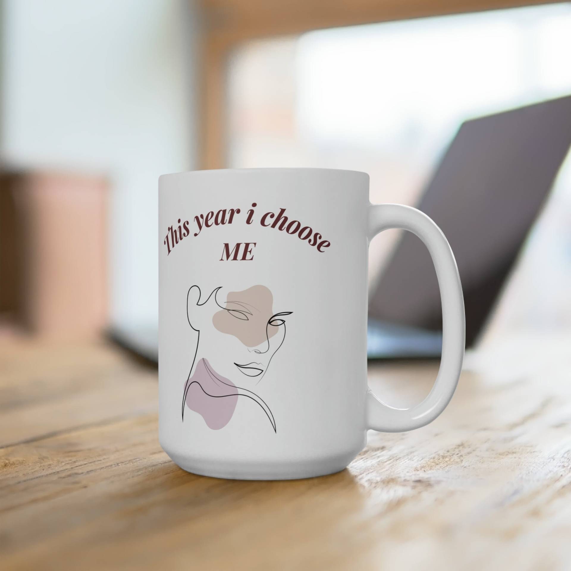 2024 Self-Love Keramik Tasse 15Oz von ConsciousCreatorx