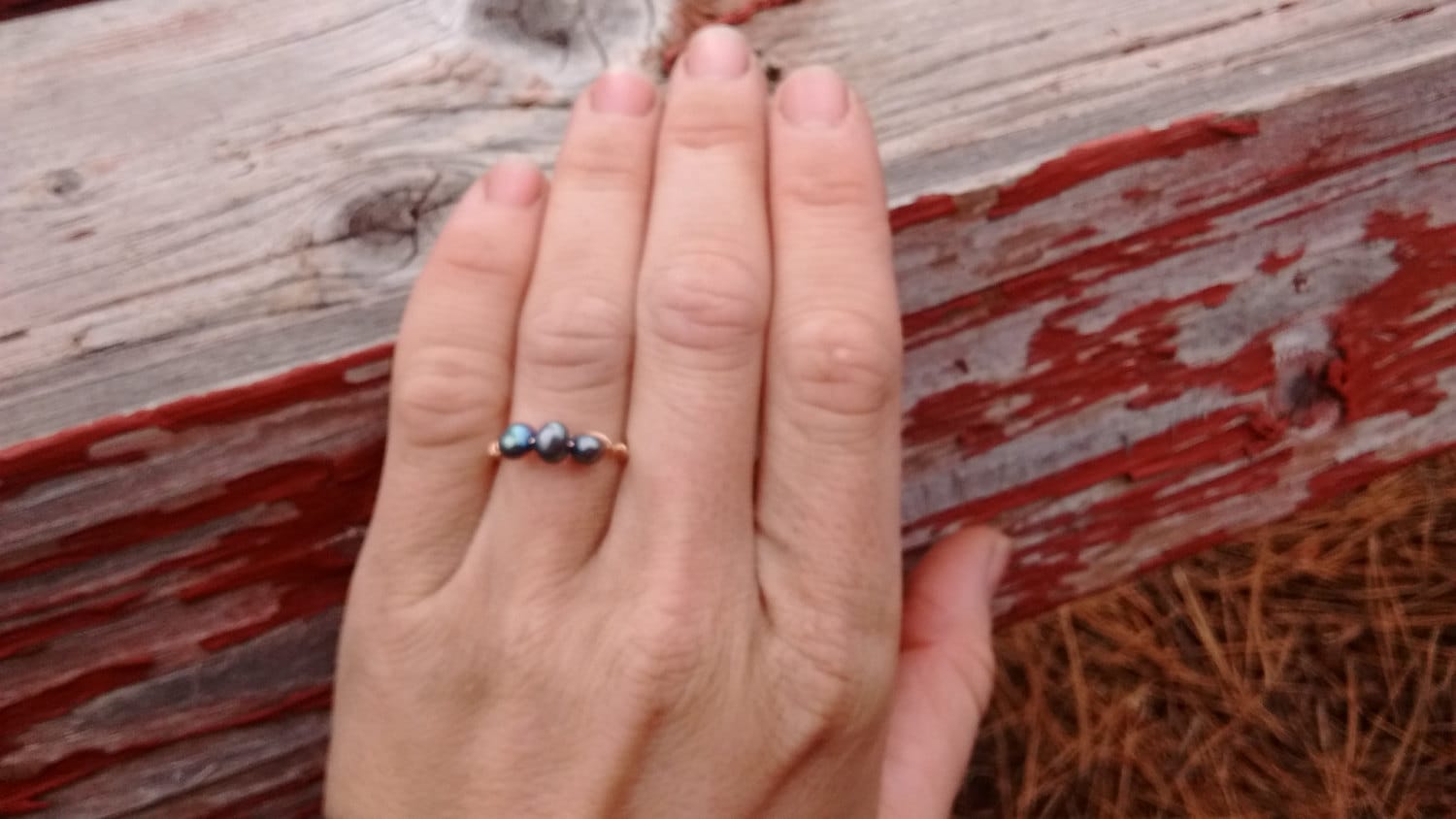 Black Pearl Crystal Ring - Auf Bestellung Gefertigt Black Pearl Crystal Ring - Auf Bestellung Gefertigt von ConstantRuckus