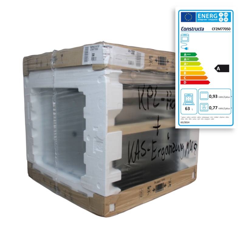 Constructa CF2M77050 Einbauherd 60 cm Einbau Backofen Umluft Grill Pyrolyse von Constructa