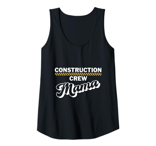 Damen Construction Crew Mama Lustiges Worksite Familienhemd Tank Top Damen Construction Crew Mama Lustiges Worksite Familienhemd Tank Top von Construction Crew Mama Shirts