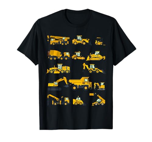 Baugeräte für Männer, Frauen, Jungen und Mädchen T-Shirt Baugeräte für Männer, Frauen, Jungen und Mädchen T-Shirt von Construction Operator Tees