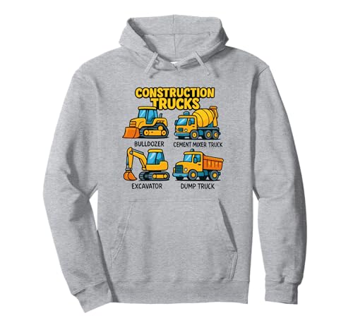 Bauwagen für Kinder Bulldozer Bagger Truck Lover Pullover Hoodie Bauwagen für Kinder Bulldozer Bagger Truck Lover Pullover Hoodie von Construction Truck Lover Bulldozer Excavator Dump