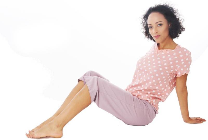 Consult-Tex Capri-Pyjama Damen Capri Pyjama Schlafanzug DF006cap (Spar Set) von Consult-Tex