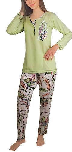 Consult-Tex Damen Pyjama Schlafanzug DW104 (as3, Numeric, Numeric_36, Numeric_38, Regular, Regular) von Consult-Tex