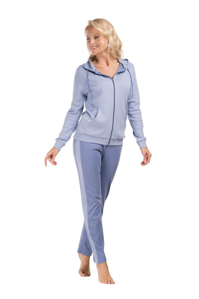 Consult-Tex Hausanzug Damen Hausanzug Homewear Suit DW100 (Spar-Set) Mit Reißverschluß von Consult-Tex