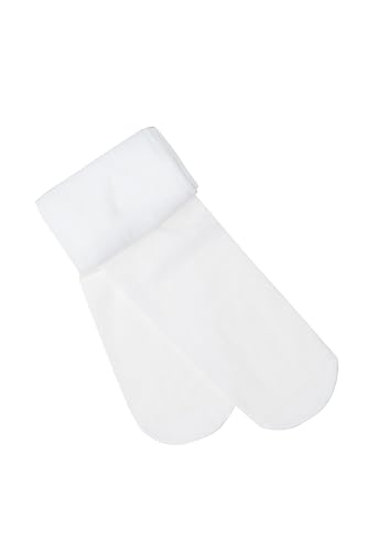 Conte elegant Dotsy Schicke Kinderstrumpfhose - Alltagsstrumpfhosen - Strumpfhose mit Verstärktem Höschenteil - Feines Punktmuster - Bequem - 30 DEN - 146-152 - Bianco - 1 Stück von Conte elegant