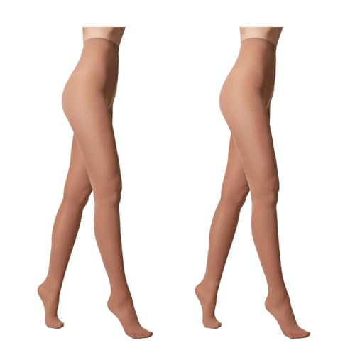 Conte elegant Damenstrumpfhose 50 DEN 2er Pack Netzstrumpfhose Gestrickte Mikrofaser Samt Weich Feinstrumpfhose Klassisch Verstärkte Zehen Farbe Natürliche Größe 5 EPISODE Conte elegant Damenstrumpfhose 50 DEN 2er Pack Netzstrumpfhose Gestrickte Mikrofaser Samt Weich Feinstrumpfhose Klassisch Verstärkte Zehen Farbe Natürliche Größe 5 EPISODE von Conte elegant