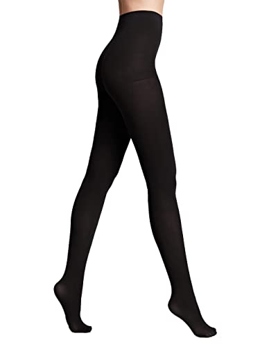 Conte elegant - Damenstrumpfhose - VELOUR - 100 DEN - Netzstrumpfhose aus Mikrofaser - Elastische - Damen - Tanzstrumpfhose - Glatt - Blickdicht - Verstärkte Zehen - Ballettstrumpfhose - für Tanzen von Conte elegant