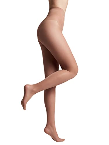 Conte elegant seidige Damenstrumpfhose mit verstärktem Höschen - BIKINI 40 DEN - Feinstrumpfhose Damen Strumpfhose extrem elastisch - Farbe Bronz Größe 2 von Conte elegant