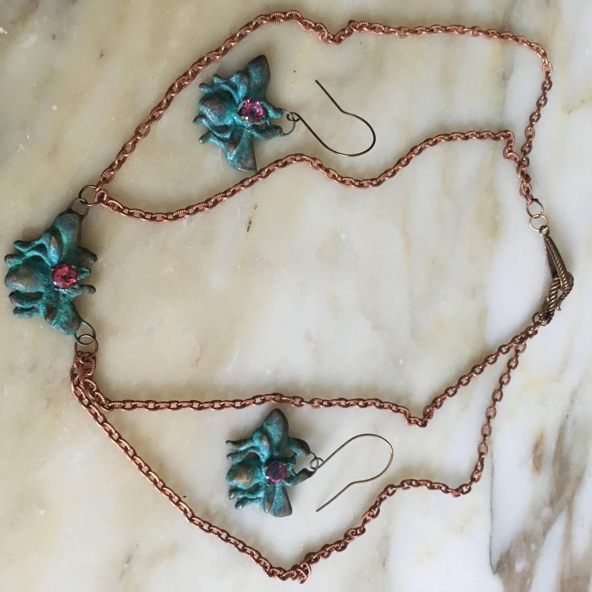 Schmetterling Halskette Und Ohrringe Schmetterling Halskette Und Ohrringe von ConteJewelryDesigns