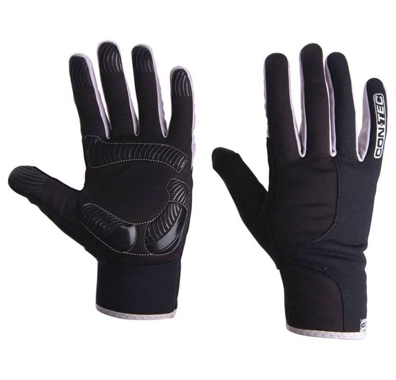 Contec Fahrradhandschuhe Contec Winterhandschuh Bleak Touch Gr.M/8 schwarz coolgrey Fahrrad von Contec