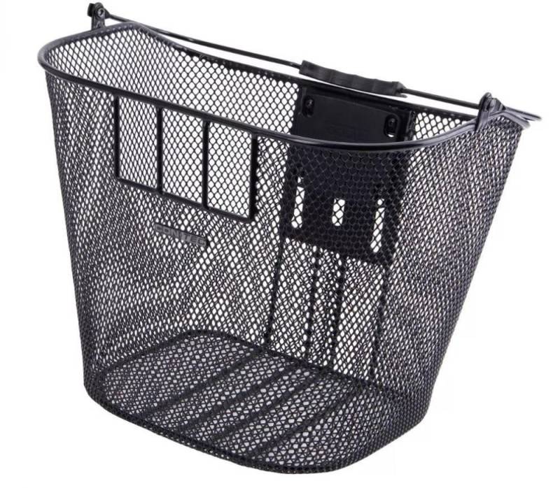 Contec Fahrradkorb Contec Fahrradkorb Espresso KF schwarz 25x34x28 cm von Contec