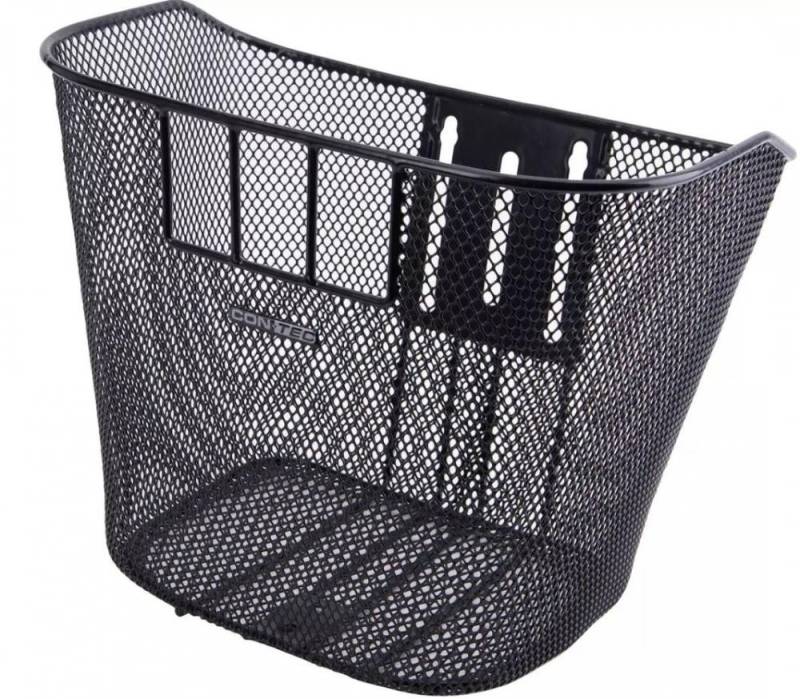 Contec Fahrradkorb Contec Fahrradkorb Espresso schwarz 25x34x28 cm von Contec