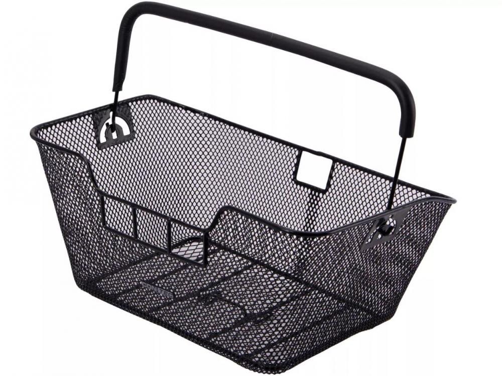 Contec Fahrradkorb Contec Hinterradkorb Fredo schwarz L 31 x B 35 x H 18cm von Contec