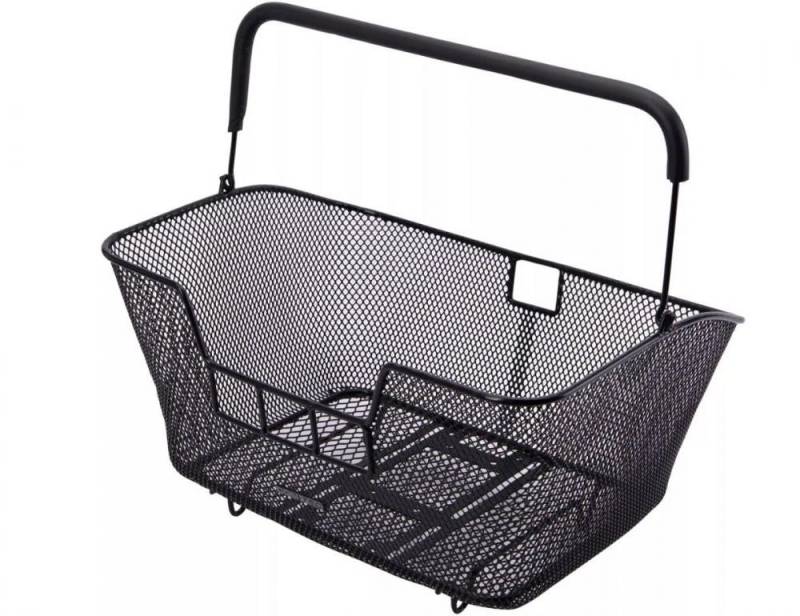 Contec Fahrradkorb Contec Hinterradkorb Lungo Multi schwarz 30x43x23 cm von Contec