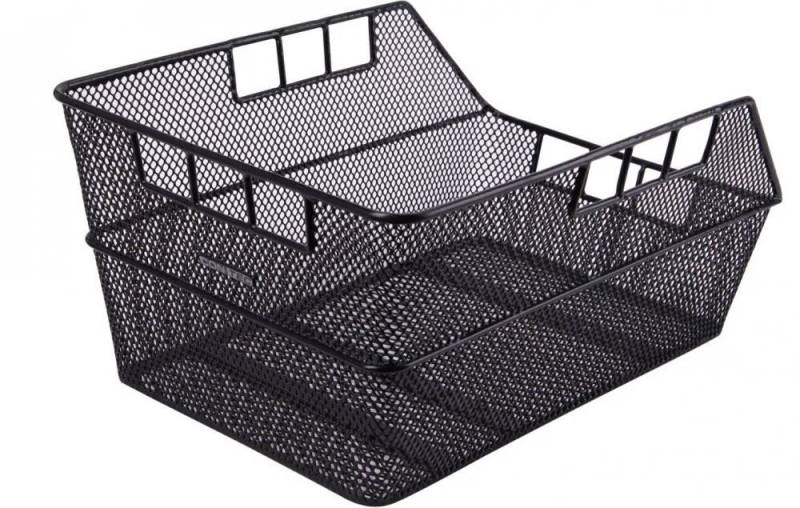 Contec Fahrradkorb Contec Hinterradkorb Mocca schwarz 45x31x22 cm von Contec