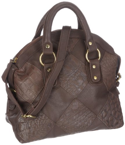 Contempo Cntmp 3268 Damen Henkeltaschen, Braun (braun), 27x23x13,5 cm (B x H x T) von Contempo