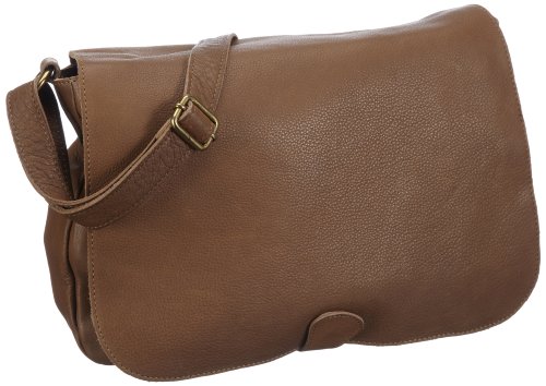 Contempo Cntmp 3966, Damen Umhängetaschen, Braun (Tabak 48), 35x28x8 cm (B x H x T) von Contempo
