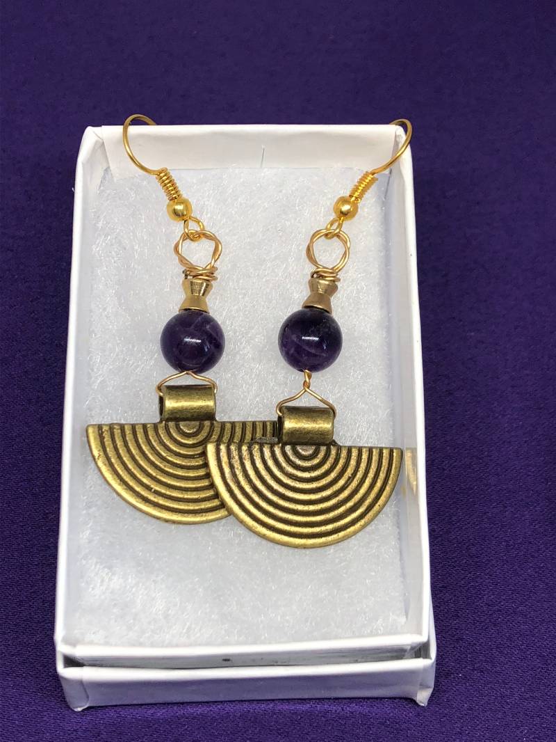 Weihnachten Geschenk Kristall Ohrringe Amethyst Silve Schmuck Heilung Amythyst Weihnachten Geschenk Kristall Ohrringe Amethyst Silve Schmuck Heilung Amythyst von ContinentClo