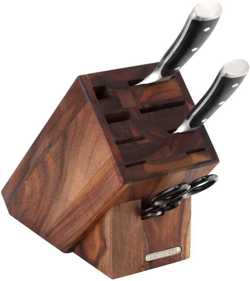 Continenta Messerblock 1 Stk. Akazie, 22x11,5x22cm von Continenta