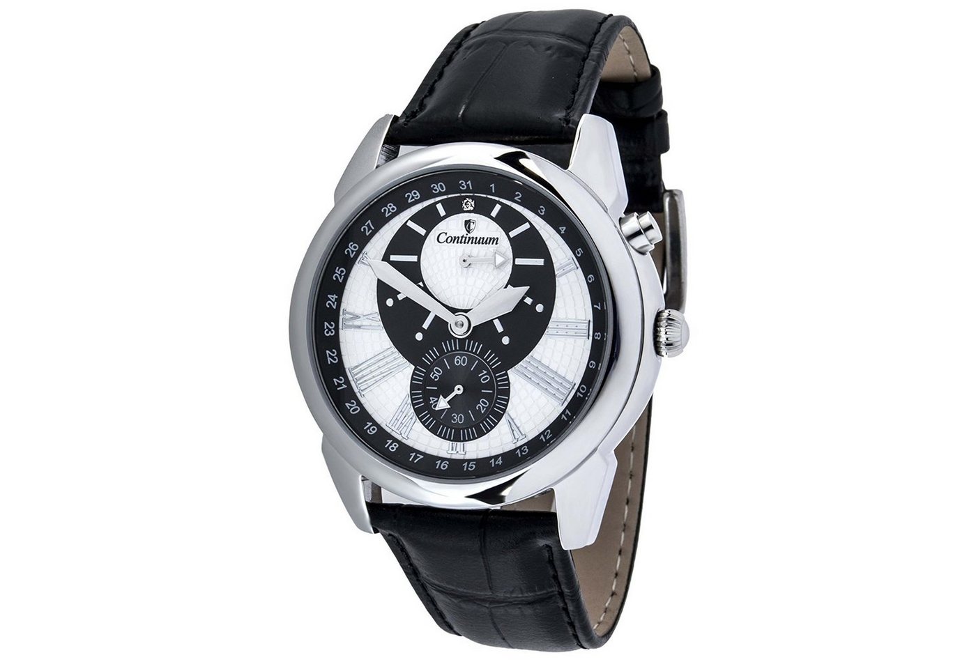 Continuum Automatikuhr Zauberhafte Herrenuhr mit 1 Diamand Position 12 E von Continuum