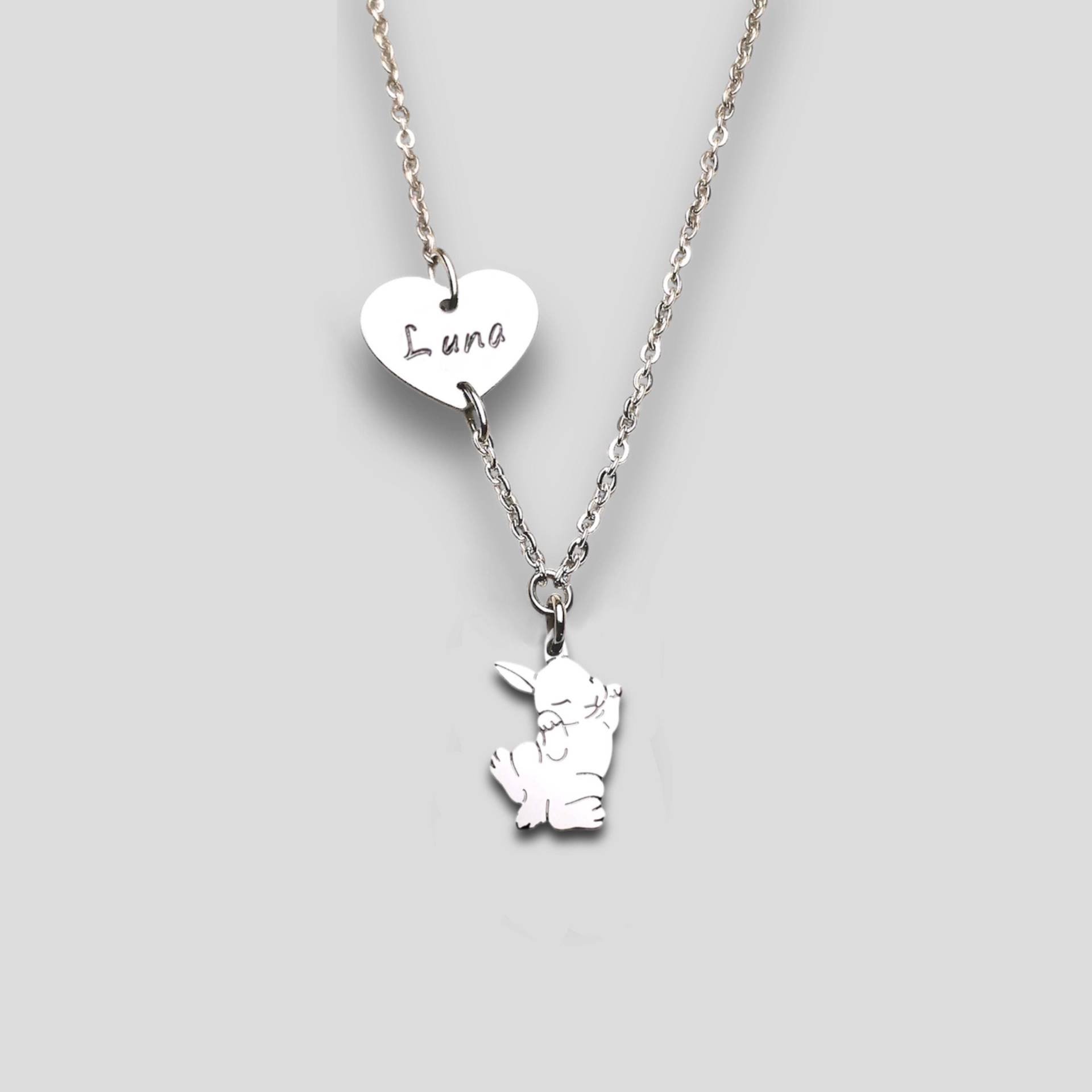 Kaninchen-Halskette/Hasen-Halskette Kaninchen-Liebhaber-Halskette Personalisiertes Kaninchen Haustier-Andenken Kaninchen-Halskette/Hasen-Halskette Kaninchen-Liebhaber-Halskette Personalisiertes Kaninchen Haustier-Andenken von ContrariaBijoux