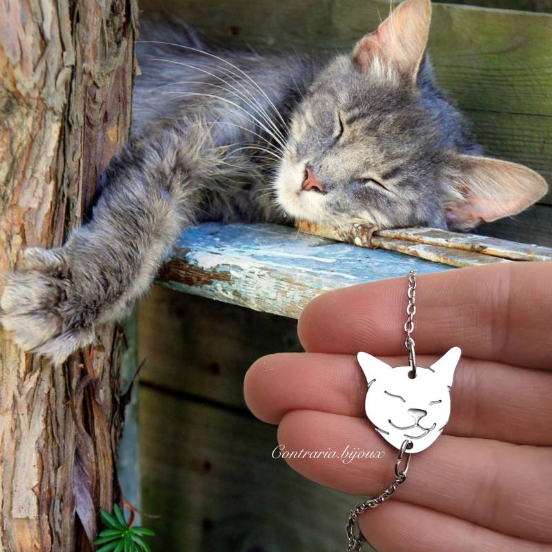 Katzenarmband/Personalisiertes Katzenkopfarmband Damenarmband Katzenliebhaberarmband Buchstabenarmband Katzenarmband/Personalisiertes Katzenkopfarmband Damenarmband Katzenliebhaberarmband Buchstabenarmband von ContrariaBijoux