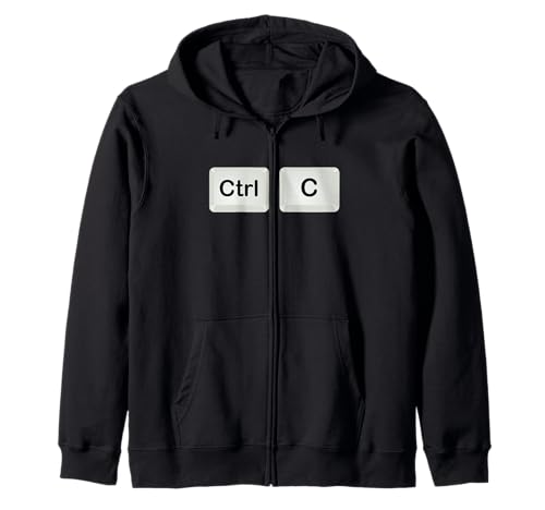 Strg C — Ctrl C Tastatur für Kinder und Kleinkinder Ctrl C für Erwachsene Kapuzenjacke Strg C — Ctrl C Tastatur für Kinder und Kleinkinder Ctrl C für Erwachsene Kapuzenjacke von Control C Control V Dad Son Mom Daughter Matching