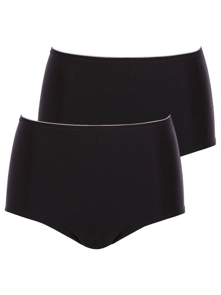 Conturelle Slip 2er Pack Damen Taillenslip Pure Feeling (Spar-Set, 2-St) verstärkte Bauchpartie von Conturelle