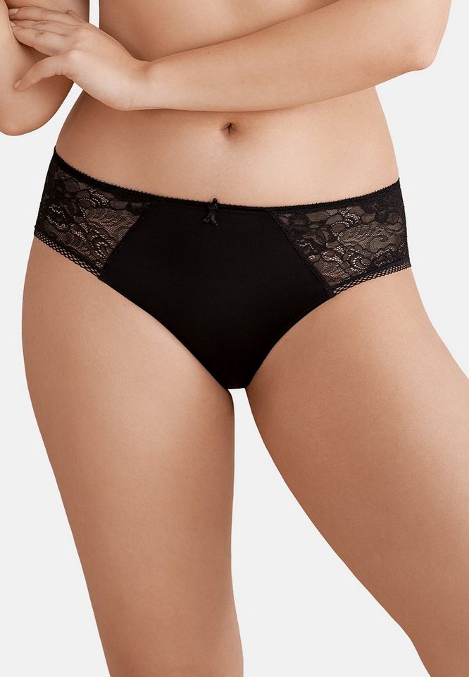 Conturelle Taillenslip Secret Garden (1-St) Taillen Slip - Softe Mikrofaser kombiniert mit Spitze von Conturelle