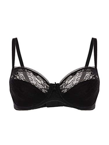 Conturelle Bügel-BH 805822 Secret Garden schwarz 80C von Conturelle