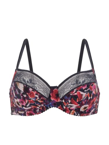 Conturelle Bügel-BH 805841 Art Floral Blue Fjord 75C von Conturelle