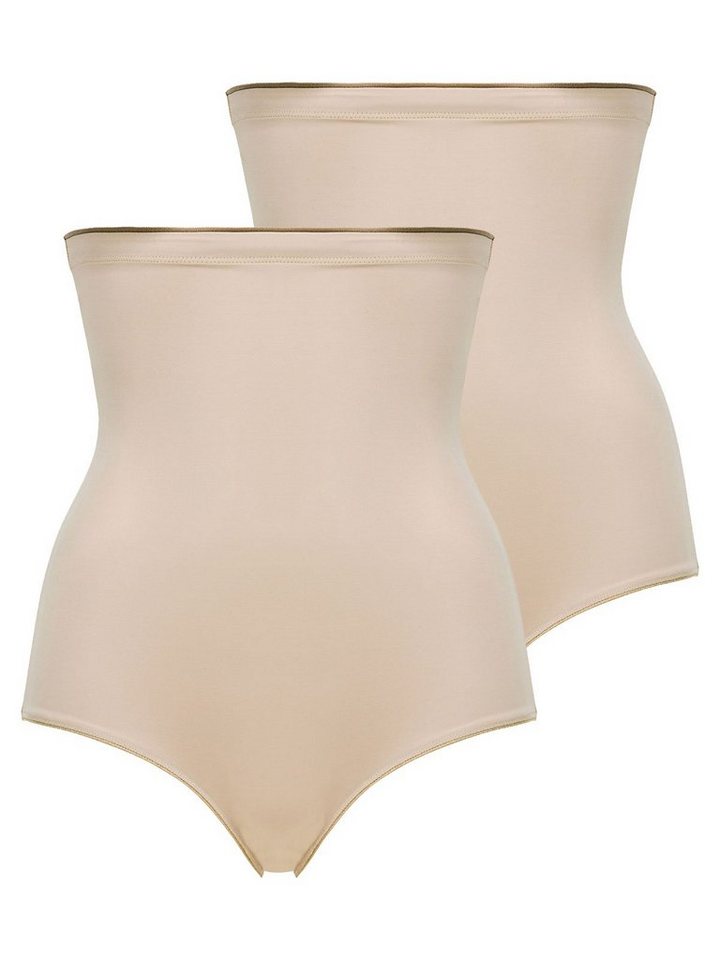 Conturelle Miederhose 2er Pack Damen Maxislip Soft Touch (Spar-Set, 2-St) Silikonband von Conturelle