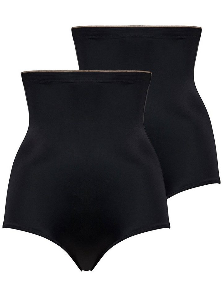 Conturelle Miederhose 2er Pack Damen Maxislip Soft Touch (Spar-Set, 2-St) Silikonband von Conturelle