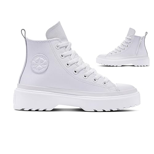 CONVERSE Chuck Taylor All Star Lugged Lift Platform Leather Sneaker, 35.5 EU CONVERSE Chuck Taylor All Star Lugged Lift Platform Leather Sneaker, 35.5 EU von Converse