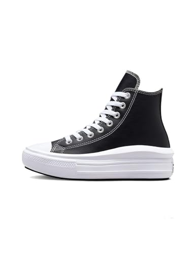 CONVERSE Damen Chuck Taylor All Star Move Platform FOUNDATIONAL Leather Sneaker, 36 EU von Converse