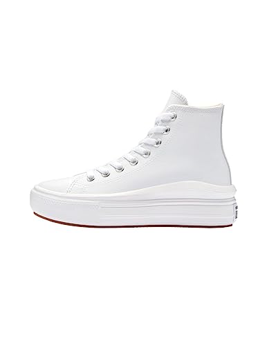 CONVERSE Damen Chuck Taylor All Star Move Platform FOUNDATIONAL Leather Sneaker, 41 EU von Converse