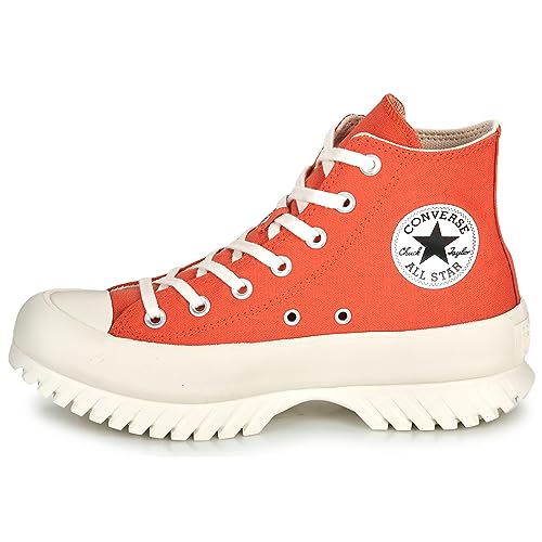 CONVERSE Herren Chuck Taylor All Star Lugged 2.0 Platform Seasonal Color Sneaker, Orange, 36 EU von Converse